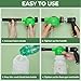 Elechomes Car Wash Foam Gun, Car Wash Soap Sprayer with Car Washing Mitts Quick Connect to Most Garden Hose (Green)