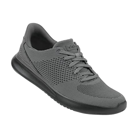 Kizik Lima, Slip-On Sneakers, Casual Shoes for Women and Men, Comfortable and Stylish Womens and Mens Shoes for Work, Walking, The Office, Womens and Mens Slip on Sneakers Graphite M10 / W11.5 Cover