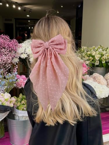 Moños grandes para cabello mujer, set 8 piezas miniatura 4