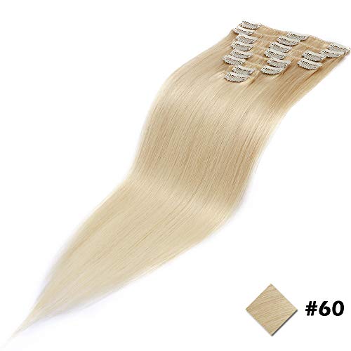 Silk-co (20-60cm) Extension Capelli Veri Clip 8