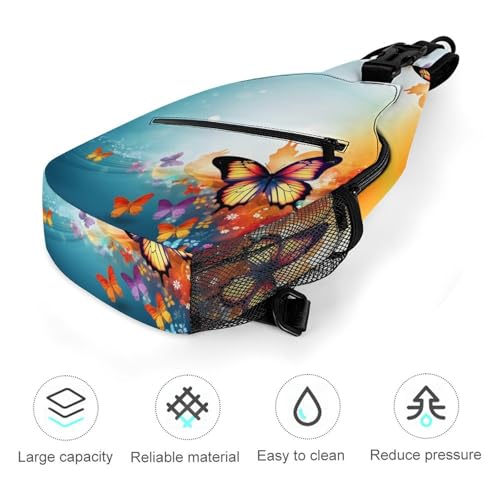 Mochila tipo bandolera deportiva para senderismo y uso casual miniatura 5