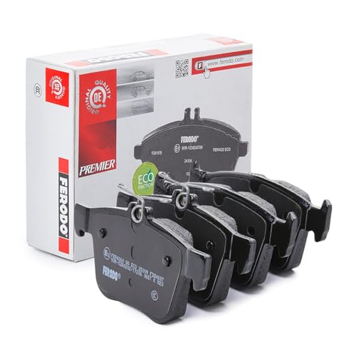 Ferodo Kit Pastiglie Freni Posteriore Non Predisposto Per Visualizzazione Avviso Usura Senza Accessori FDB4697 - 2