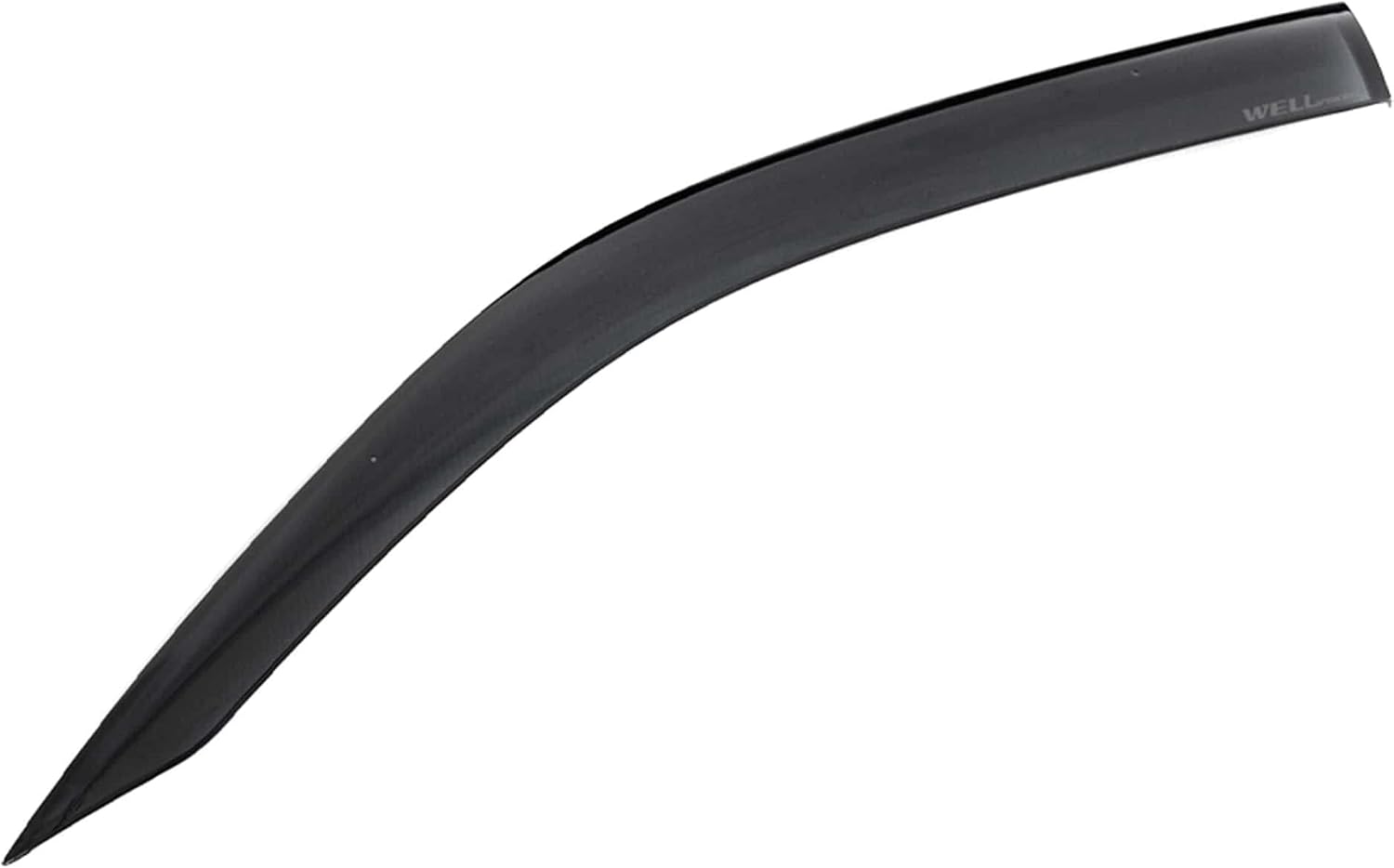 WellVisors Window Visors Wind Deflectors Compatible with Nissan 2022-2026 Frontier Crew Cab Smoke Tint Premium Series Rain Guards 3-847NS026