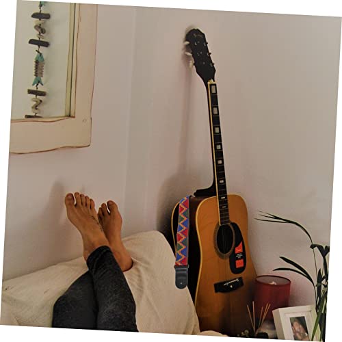 FAVOMOTO 1Pc Sangle De Guitare Bandoulière Rembourrée Sangles De Guitare Électrique Basse Guitare Coloré Ukulélé Ceinture Guitare Sangle En Nylon Ukulélé Sangles Universel Guitare Sangle - Les Beatles, Paul McCartney, John Lennon, RIngo Starr, George Harrison FAVOMOTO 1Pc Sangle De Guitare Bandoulière Rembourrée Sangles De Guitare Électrique Basse Guitare Coloré Ukulélé Ceinture Guitare Sangle En Nylon Ukulélé Sangles Universel Guitare Sangle – Image 3