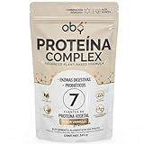 Proteina Complex Vainilla Mexicana | 7 Fuentes vegetales + Probioticos + Enzimas | Alta Absorción y Digestión Ligera Sin...