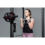 REP Fitness LAT Pulldown and Low Row Cable Machine Attachments and Functional Trainer Attachments – Curl Bar, D-Handle, Ankle Cuff, Tricep Rope, Sports Handle, Straight Bar, Row, Chinning Triangle - Image 5