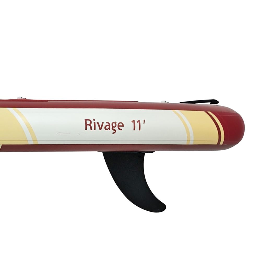 Skiffo Ride Lava 11' – Kayak Hinchable 2 en 1 Completo, 335 x 86 x 15 cm, máx. 160 kg, Estable y versátil, diseño único