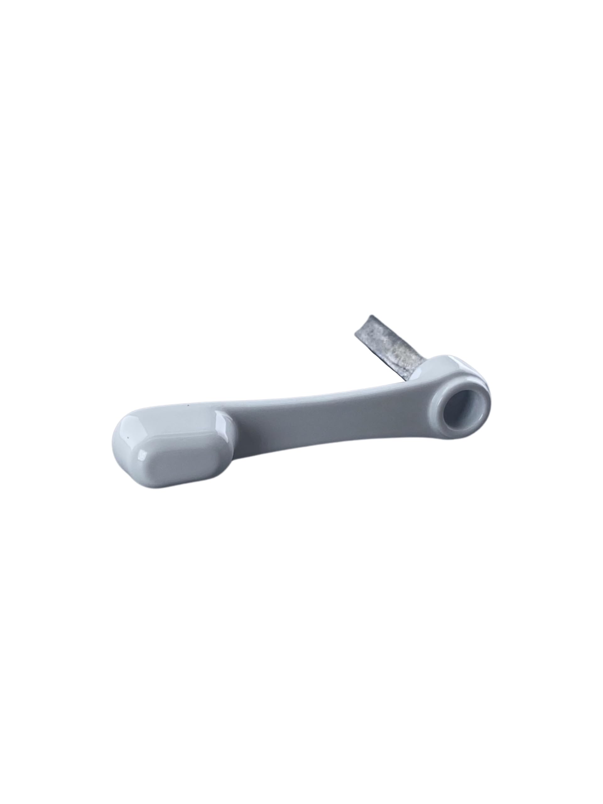 Sliding Patio Door Latch Lever for Milgard, White