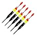 Jynqra 5pcs Fishing Floats and Bobbers Slip Bobbers Saltwater Fishing Balsa Float Crappie Trout Fishing Bobber