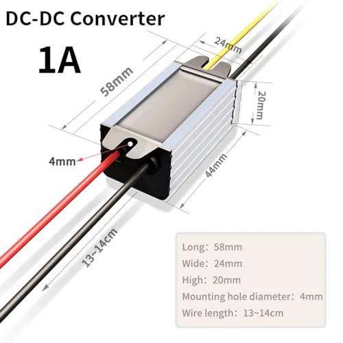 Module abaisseur de tension 24V vers 13.8V avec format ultra-compact 1A - 3