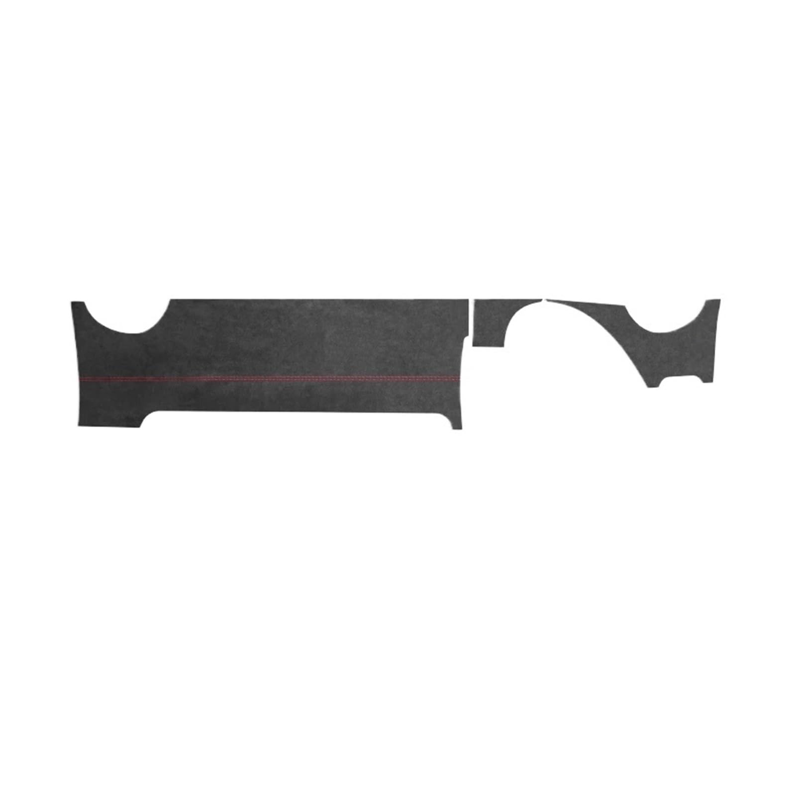 VNHLOTVJL Car Panel Instrument Trim Strip Sticker Interior Tuning Accessories Compatible for Subaru BRZ Compatible for Toyota GR86 2021- Carbon Fiber