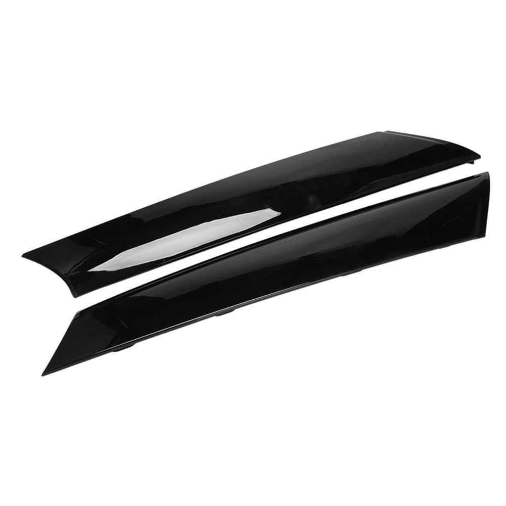 Per Mini R57 R55 R56 07-15 Parabrezza Anteriore Destro Post Trim Nero Luminoso Esterno Modanatura un Pilastro Trim Copertura