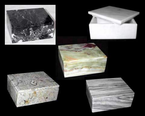 Amazon.com: Khan Imports Decorative Black Marble Box, Stone Box