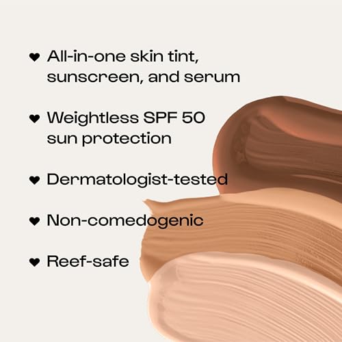 Image of Alleyoop Sunsational Tinted Moisturizer SPF 50 for Face Broad Spectrum - 100% Mineral Face Sunscreen with Jojoba, Hydrating & Soothing Tinted Sunscreen, Vegan & Cruelty-Free (Beam)