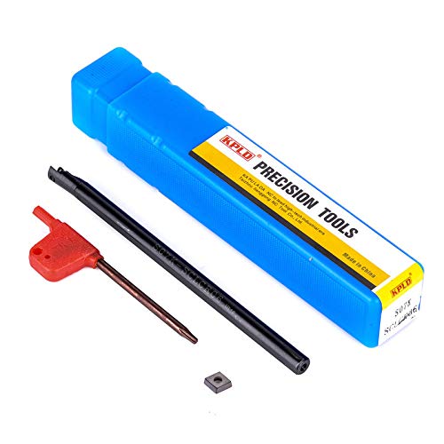 Juego de porta herramientas y insertos para torno miniatura 3