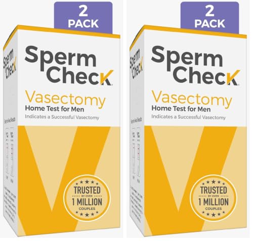 Image of SpermCheck Vasectomy Home Test Kit - Check Sperm Count Post Vasectomy - 4 Pack - Easy to Read, Private - 98% Accuracy - FSA HSA Eligible - FDA Cleared
