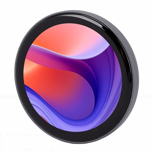 Badge numérique intelligent GOWENIC gris pour afficher votre profil durant les salons et soirées