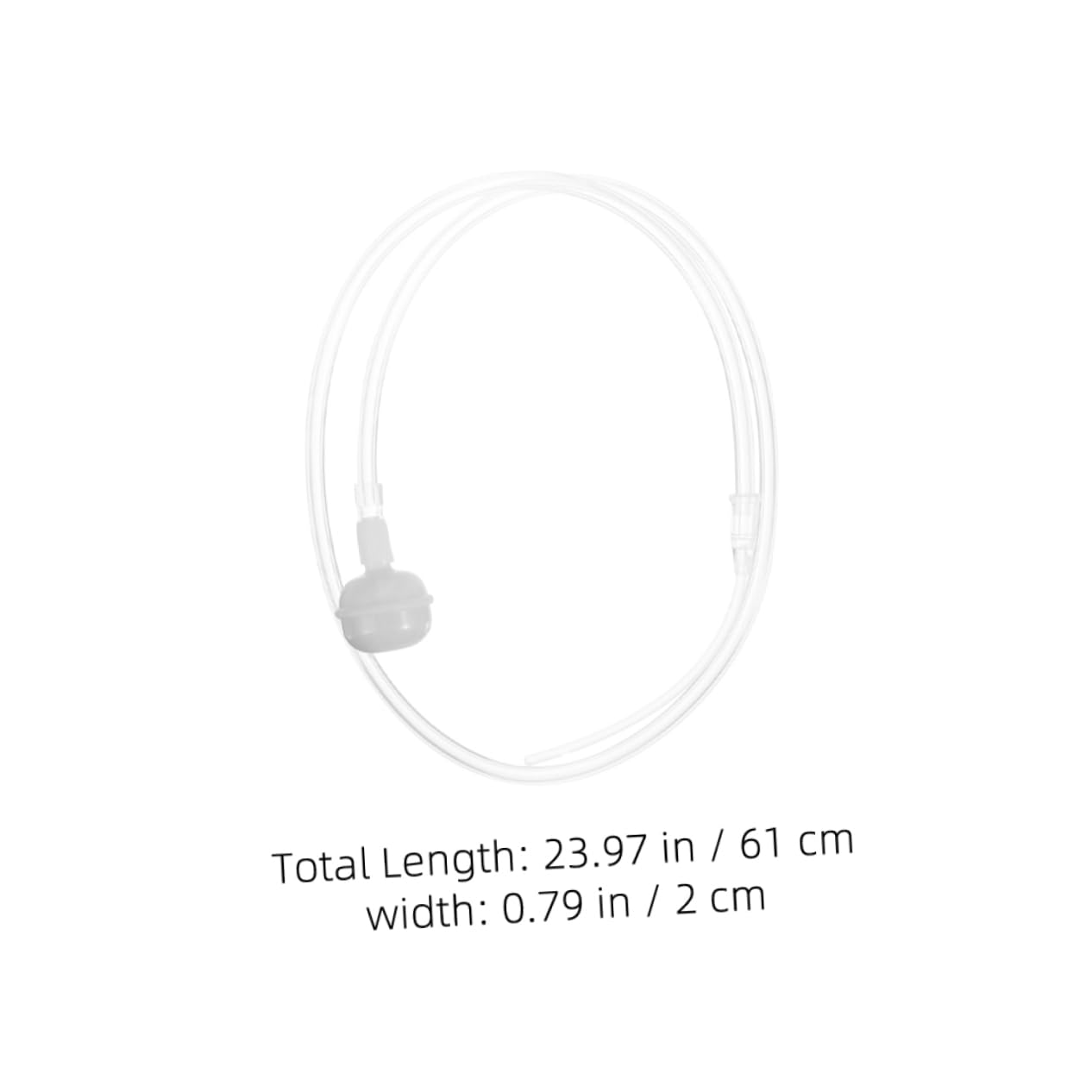 KOMBIUDA Breastfeeding Aid Tube Straw Set Reusable Plastic Hose for Milk Supplement and Milk Dispenser