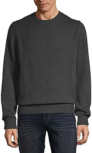 Crew Neck Long Sleeve Pullover Sweater 