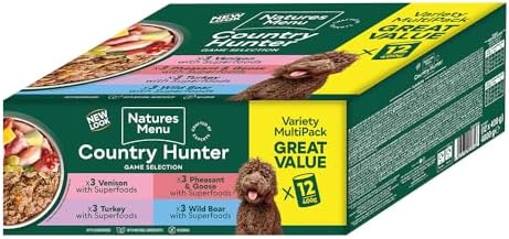 Natures Menu Country Hunter Multipack Game Meat Selection Wet foo...
