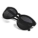 J+S Felis Vintage Cat Eyes Polarized 100%UV Sunglasses for Women - Large Fit