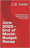 June 2023 - End of Month Budget Recap: One Expensive Date Night BLEW UP my Food Budget!!! (C.B. Felder's Monthly Budget Reset and Mid-Month Check Ins Book 15) (English Edition)