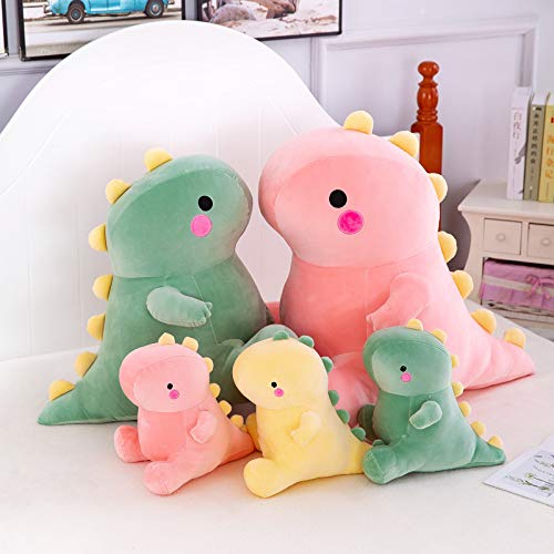 Simpatico Fumetto Dinosauro Peluche Giocattolo Coccolone Dinosauro Cuscino Peluche Animale Farcito Bambola Camera Decor Per I Bambini Regali Di Compleanno Di Natale Rosa 60 cm
