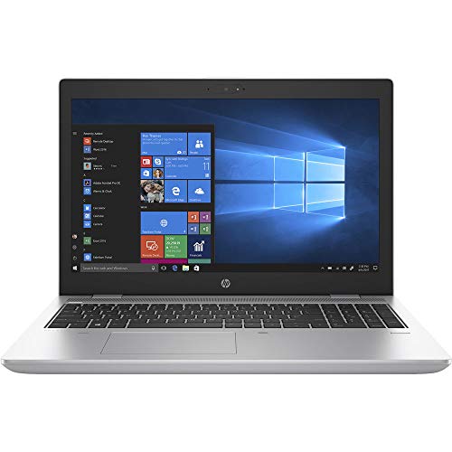 HP ProBook 650 G4 15.6"" Full HD FHD (1920x1080) Business Laptop (Intel Quad-Core i5-8350U, 16GB DDR4 RAM, 512GB SATA SSD) Fingerprint, Type-C, HDMI, VGA, Webcam, Windows 11 (Renewed), Silver