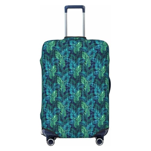 Housse de protection extensible pour valises XL au design palmier noir premium