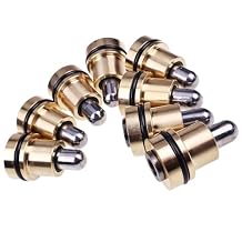 8 Pcs Pilot Valve Pusher 9108066 9101513 Compatible with Hitachi Excavator EX200-2 EX200-3 EX200-5 for John Deere Excavator 110 120 160LC 200LC 230LC 270LC 330LC