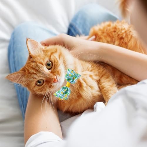 Collar de pajarita para gato KAJNBN m&aacute;s f&aacute;cil de poner en fiestas 7