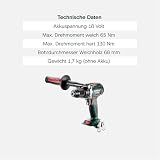Metabo trapano avvitatore a batteria BS 18 LTX BL I – 602358840 – 18 V con motore brushless, 130 Nm di coppia, funzione impulso, frizione elettronica e metaBOX – Senza batteria e caricabatterie - 5