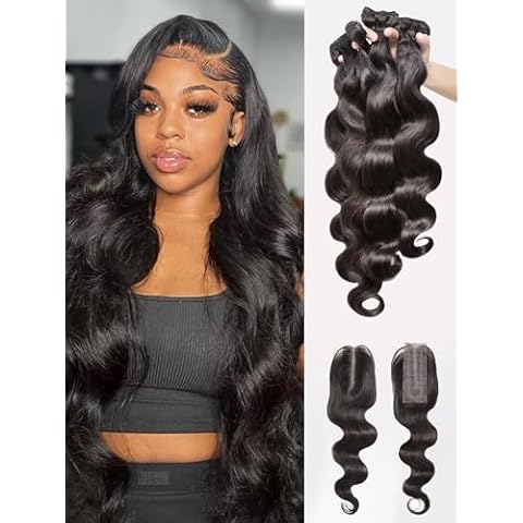 Snwprin Body Wave Human Hair Bundles Cover