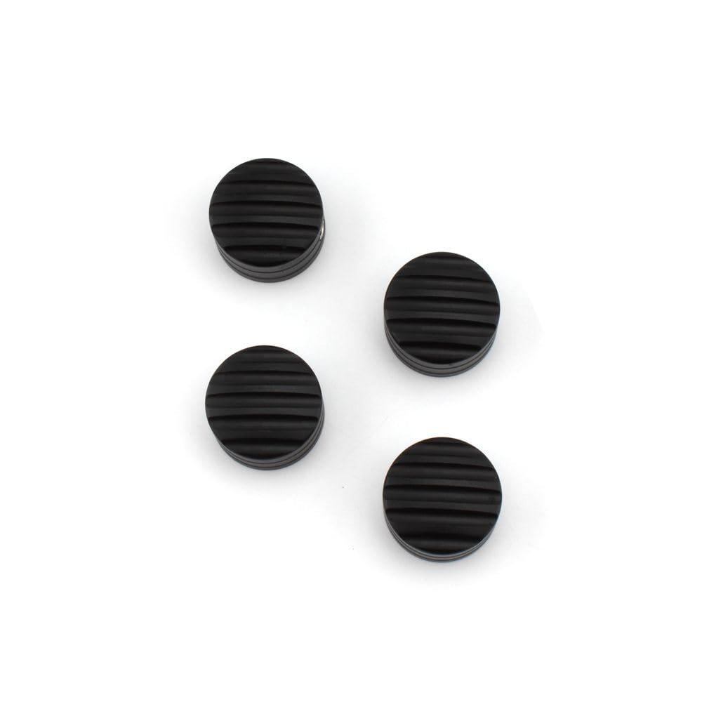 Royal Sun Engine Cylinder Head Bolt Screw Cap Plug Protector Compatible with Triumph Bonneville Bobo Black T100 T120 Thruxton 900 EFI Black Color