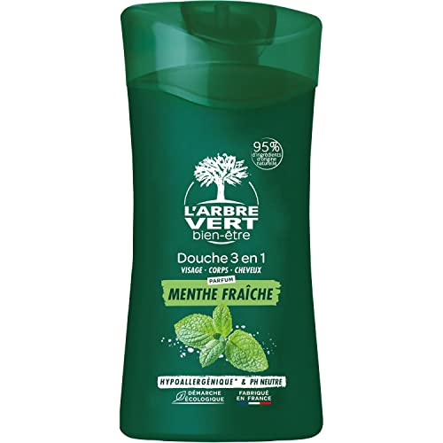 L Arbre Vert Gel douche homme à la menthe L'ARBRE VER