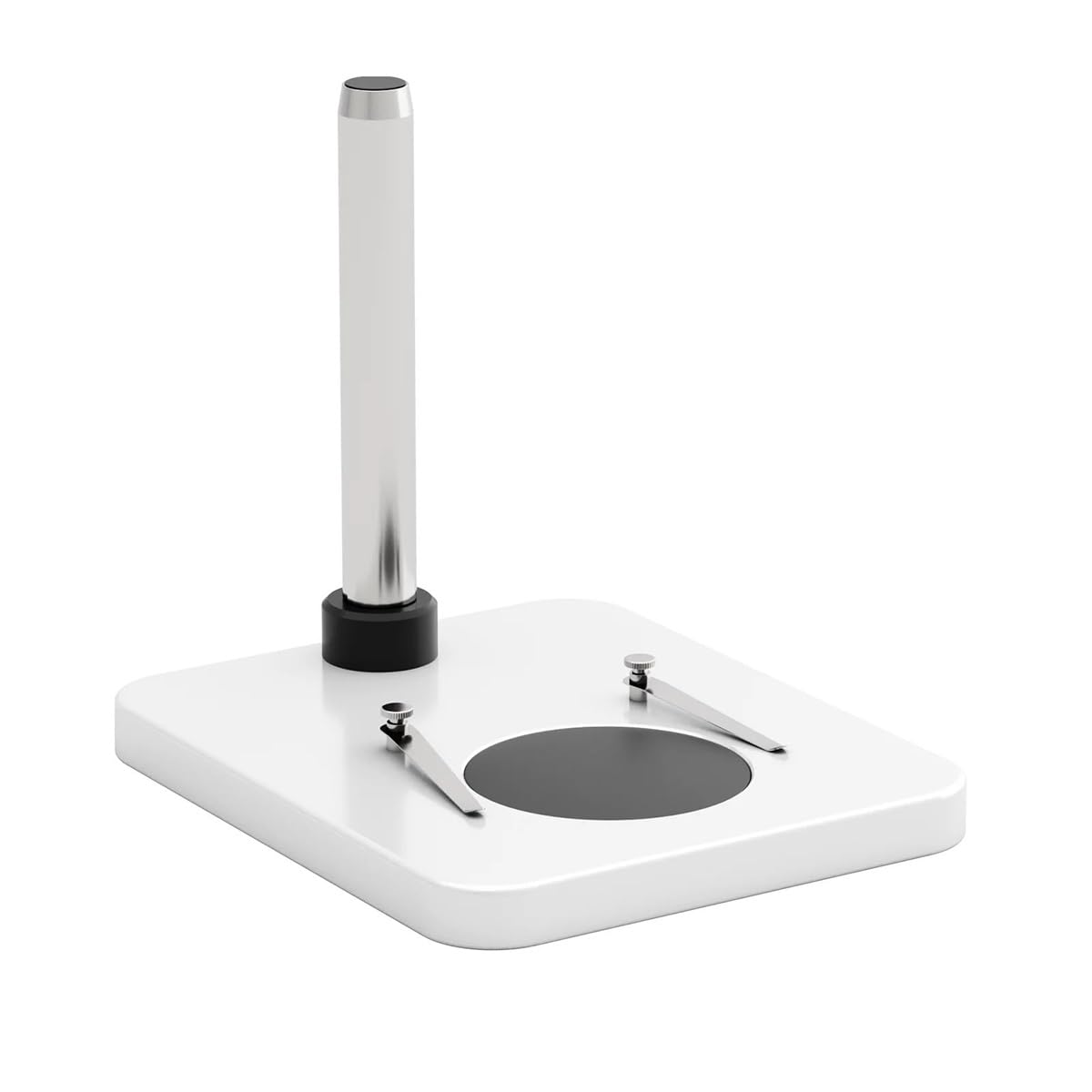 Kit di accessori per microscopio Barra di supporto in metallo da 32 mm, colonna di base for microscopio stereoscopico binoculare trinoculare da laboratorio, riparazione di telefoni cellulari Vetrini p