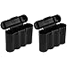 EBC Battery 2 Black Plastic AA AAA Battery Holder Box Storage Cases