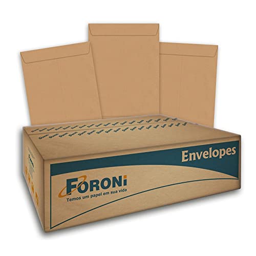 ENVELOPE KRAFT NATURAL 185X248MM 80G SKN24 / 100UN / FORONI