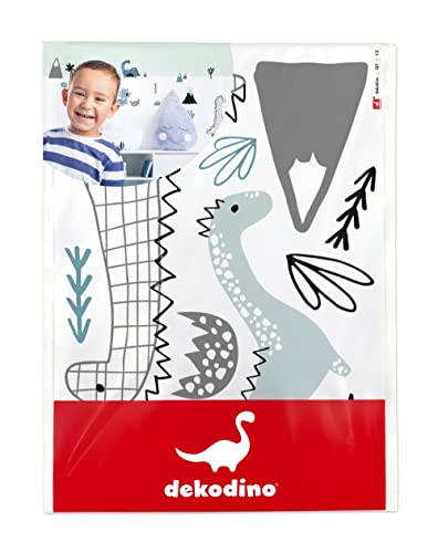 dekodino® Pegatina de pared Juego de dinosaurios pastel con motivos decorativos Cover