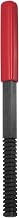 HARFINGTON External Thread Restoring File 0.75-3 Metric Thread Teeth Straight Square Repair Files Correction Hardware Steel Tap with Detachable Handle for Screw, Bolt, Red