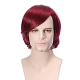 Easy Rin Matsuoka Swimming Outfit Cosplay Guide for Beginners 3 Beron Short Wine Red Cosplay Wig