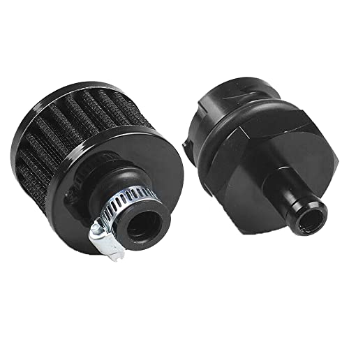 Larlansz Aluminum Valve Cover Oil Cap Breather Fitting W/Filter For Lsx Ls1 Ls2 Ls3 Ls6 Ls7 #TOP2