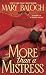 More than a Mistress (The Mistress Trilogy)