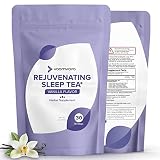VoomVaya Rejuvenating Sleep Tea - Valerian Root Tea - Herbal Sleep Supplement for Menopause with Val