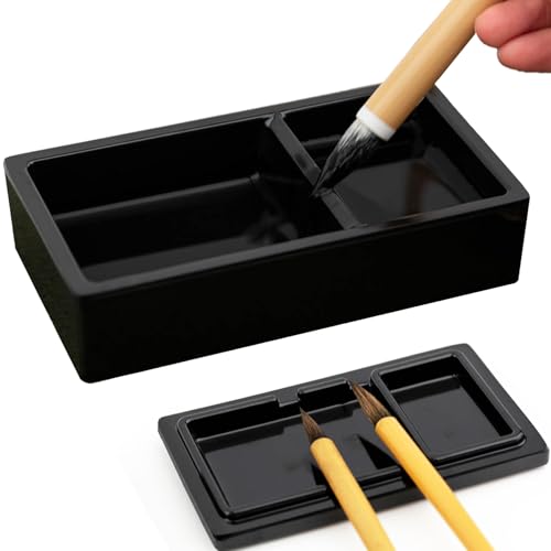 Ink Stone Chinese Calligraphy Ink Stone Prevent Dry, Heavy Weight