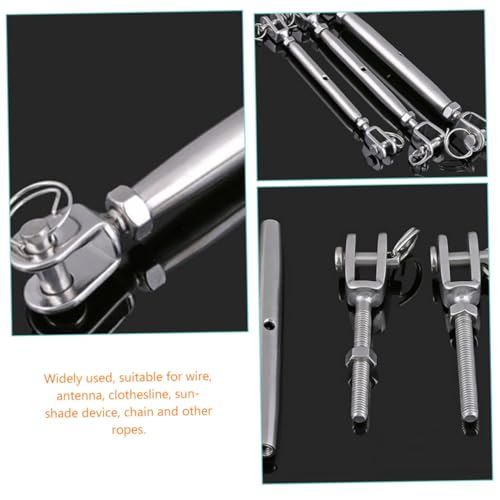Tensor para cable de acero inoxidable con cuerpo cerrado, uso pesado miniatura 7