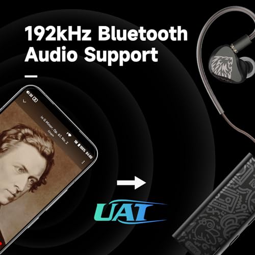 Image of HiBy W3 II Headphone Amp Bluetooth 5.2 Receiver USB DAC for Car Audio /Smartphone /PC /Laptop
