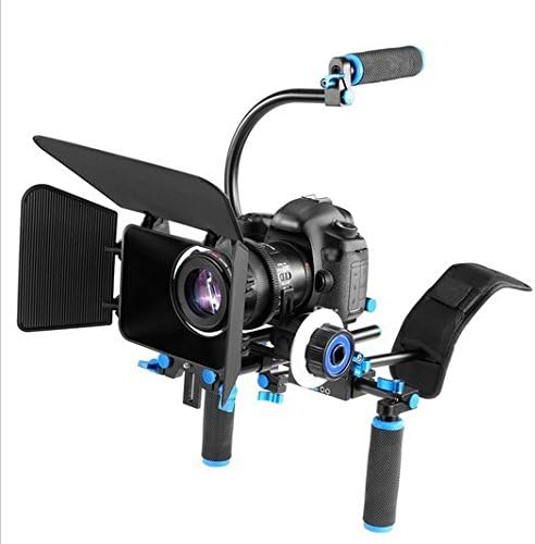 GOWE DSLR Rig Camera Shoulder Stabilizer Movie Film Support Kit Follow Focus Matte Box for Canon Nikon Sony BMCC GH4 Video Camcorder