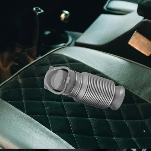 Orinal portátil plegable de polipropileno compacto y seguro para coche 6