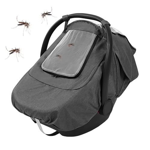 YAOPIU Funda Para Silla de Coche Invierno - Cobertor Térmico Antiviento para Auto | Accesorios de Seguridad Infantil para Temporada de Frío | Viajes Caminatas Camping Avión Exteriores